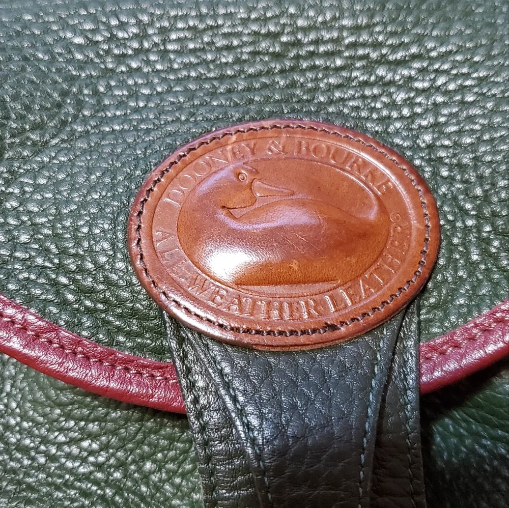 Vintage 1990s Teton Dooney and Bourke Saddle Bag Drawstring Purse USA Made - Picture 2 of 13